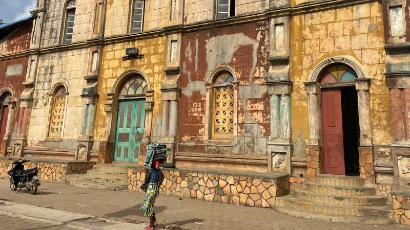 The Great Mosque of Porto-Novo, renowned for its distinct Afro-Brazilian architectural style - Highlights of Ghana, Togo and Benin, Ghana
