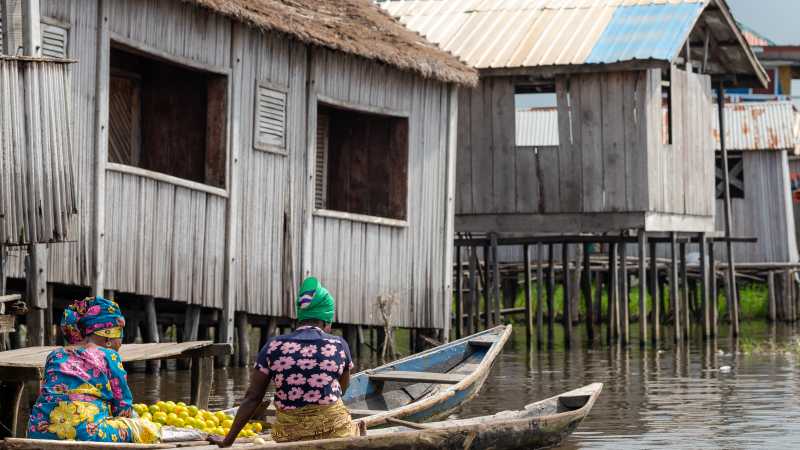 Life on Lake Nokoue in Benin