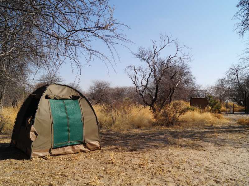 Campsite on the Central Kalahari Game Reserve | Ashley Hewson