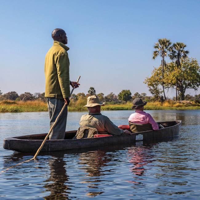 Local transport on the Okavango River | Peter Walton