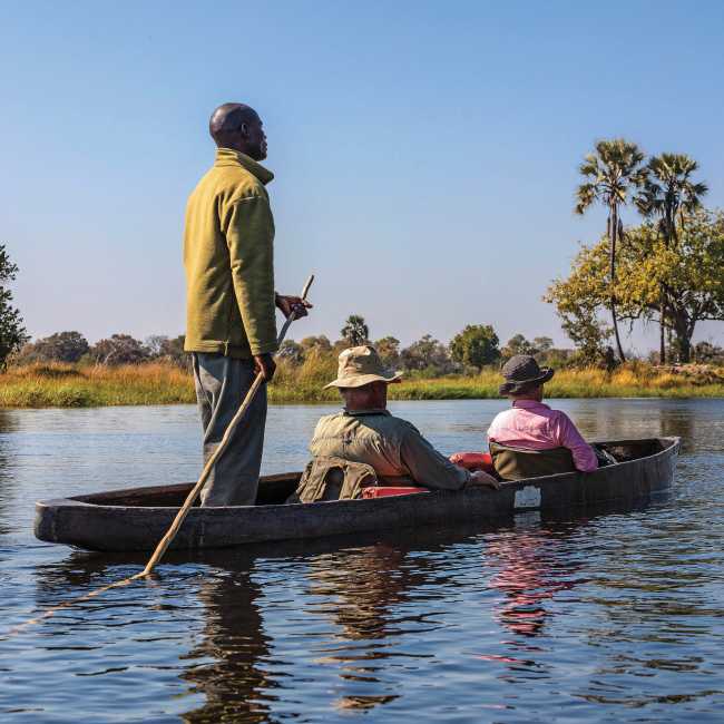 Local transport on the Okavango River | Peter Walton