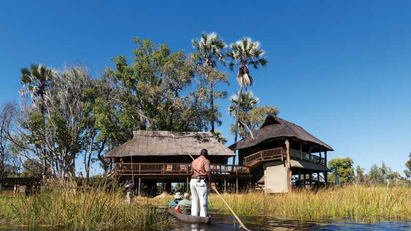 Enjoy a traditional mokoro ride on the Okavango Delta | Peter Walton