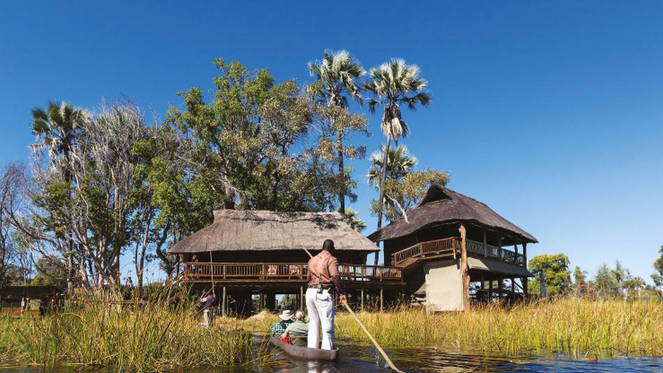 Enjoy a traditional mokoro ride on the Okavango Delta | Peter Walton
