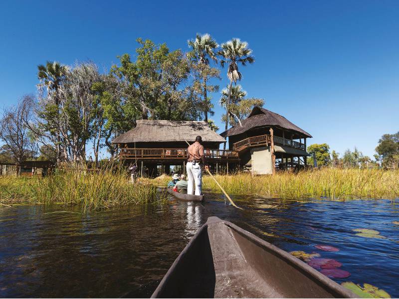 Enjoy a traditional mokoro ride on the Okavango Delta | Peter Walton
