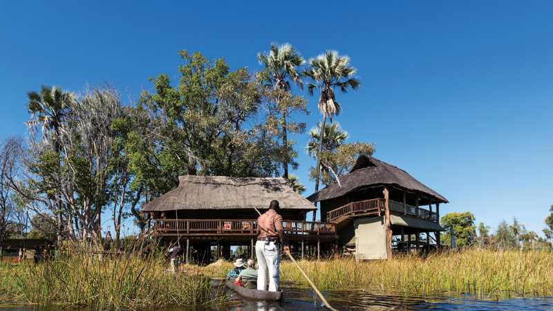 Enjoy a traditional mokoro ride on the Okavango Delta | Peter Walton