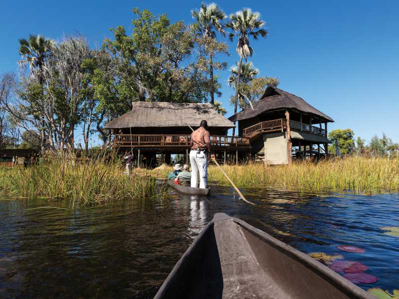 Enjoy a traditional mokoro ride on the Okavango Delta | Peter Walton