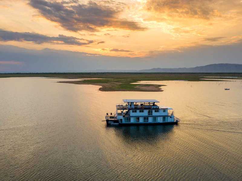 Adventure awaits you in Zimbabwe, cruise along the majestic Lake Kariba