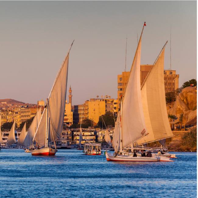 Sail down the Nile on a traditional Felucca | Richard I'Anson