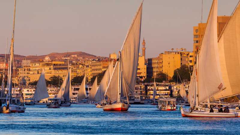 Sail down the Nile on a traditional Felucca | Richard I'Anson