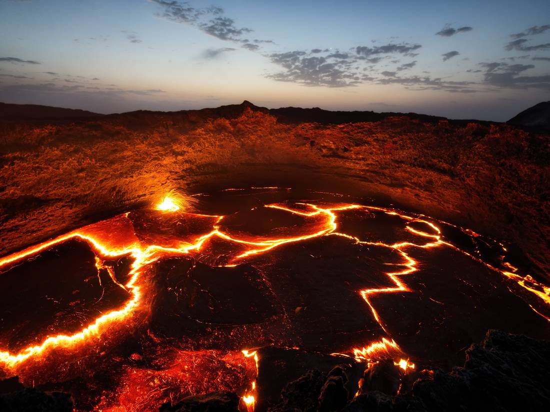 Active Lava Lake at Erta Ale |  <i>Lukas Bischoff Photograph</i>