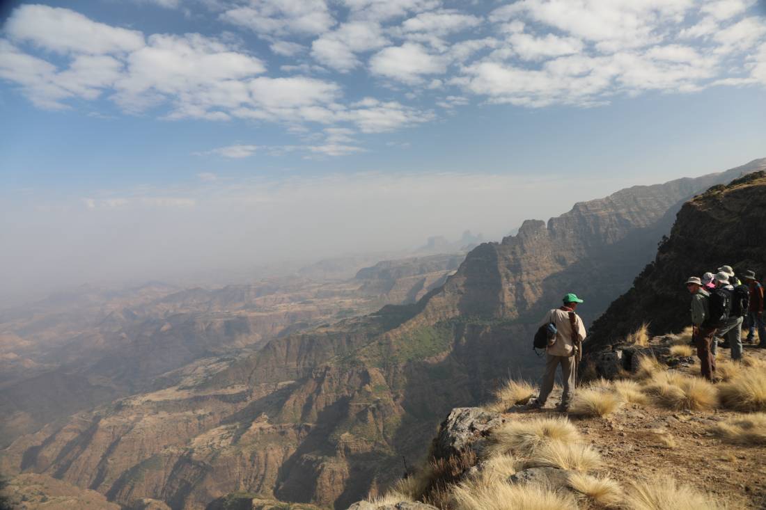 Edge of the world views in Ethiopia's Simien mountain range |  <i>Jon Millen</i>