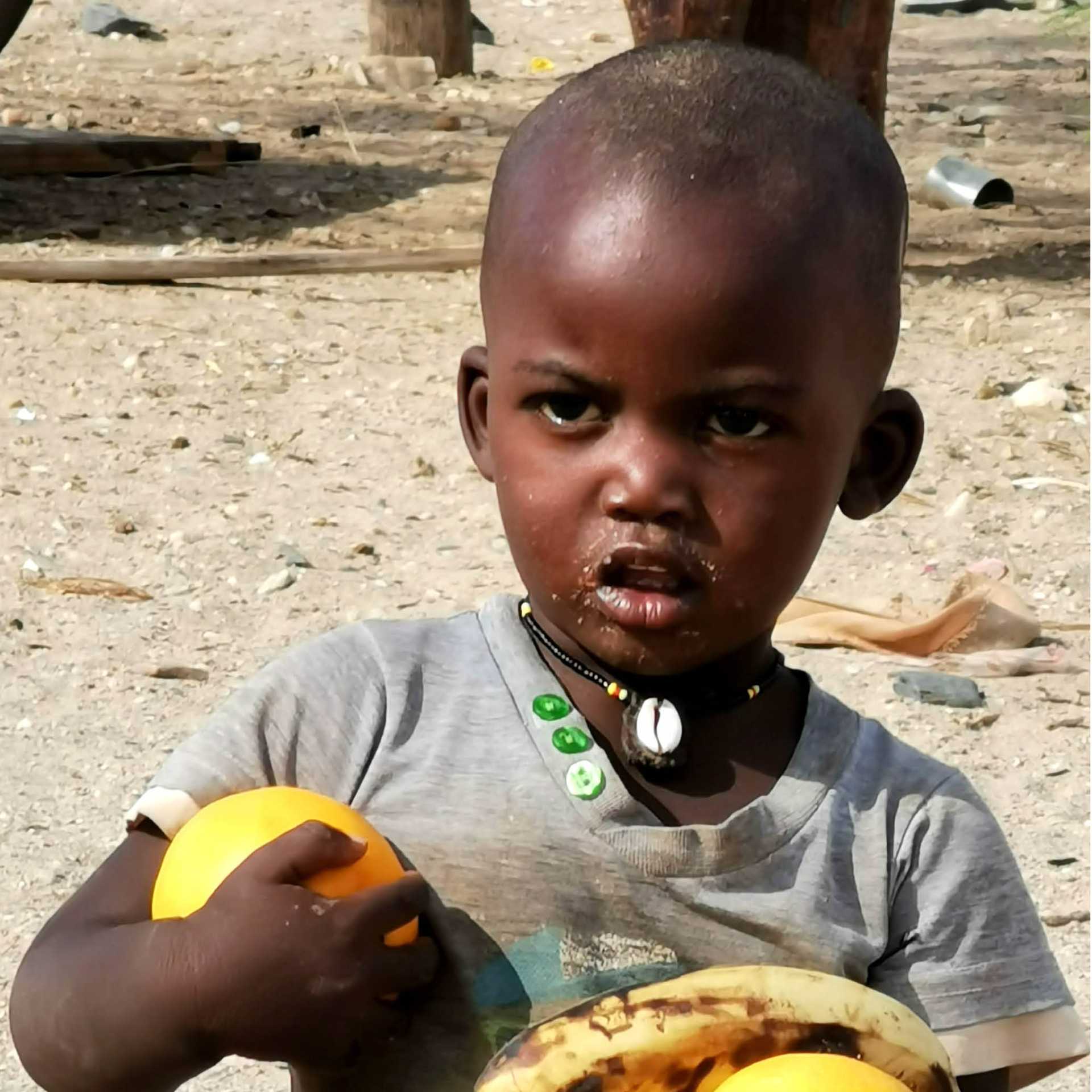 Young Boy from Purros in Namibia | Kate Leeming