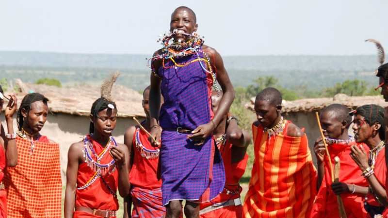 Cultural interactions with Maasai communities