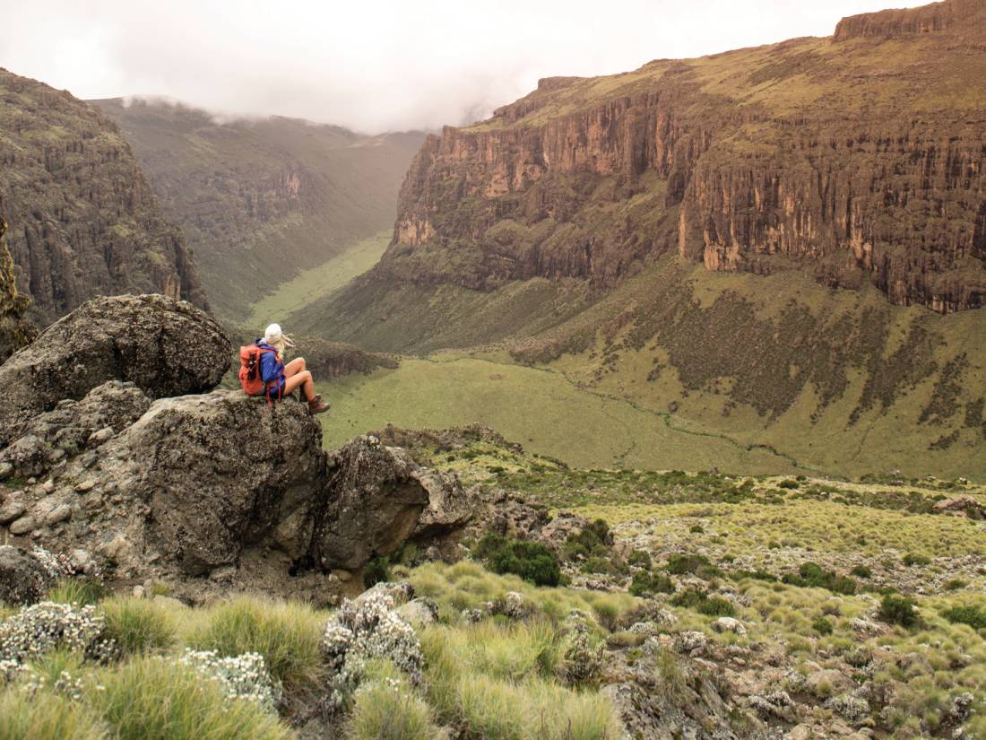 A moment of reflection on Mount Kenya |  <i>Lauren Bullen</i>