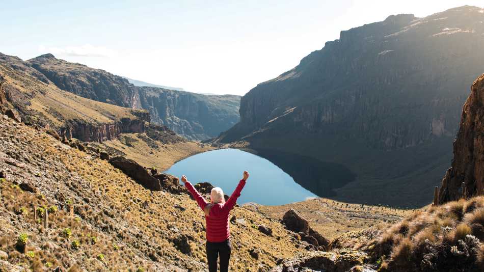 Trekking on Mount Kenya | Lauren Bullen
