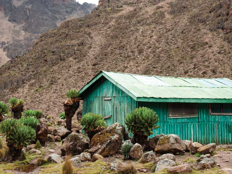 Hut on Mount Kenya | Lauren Bullen