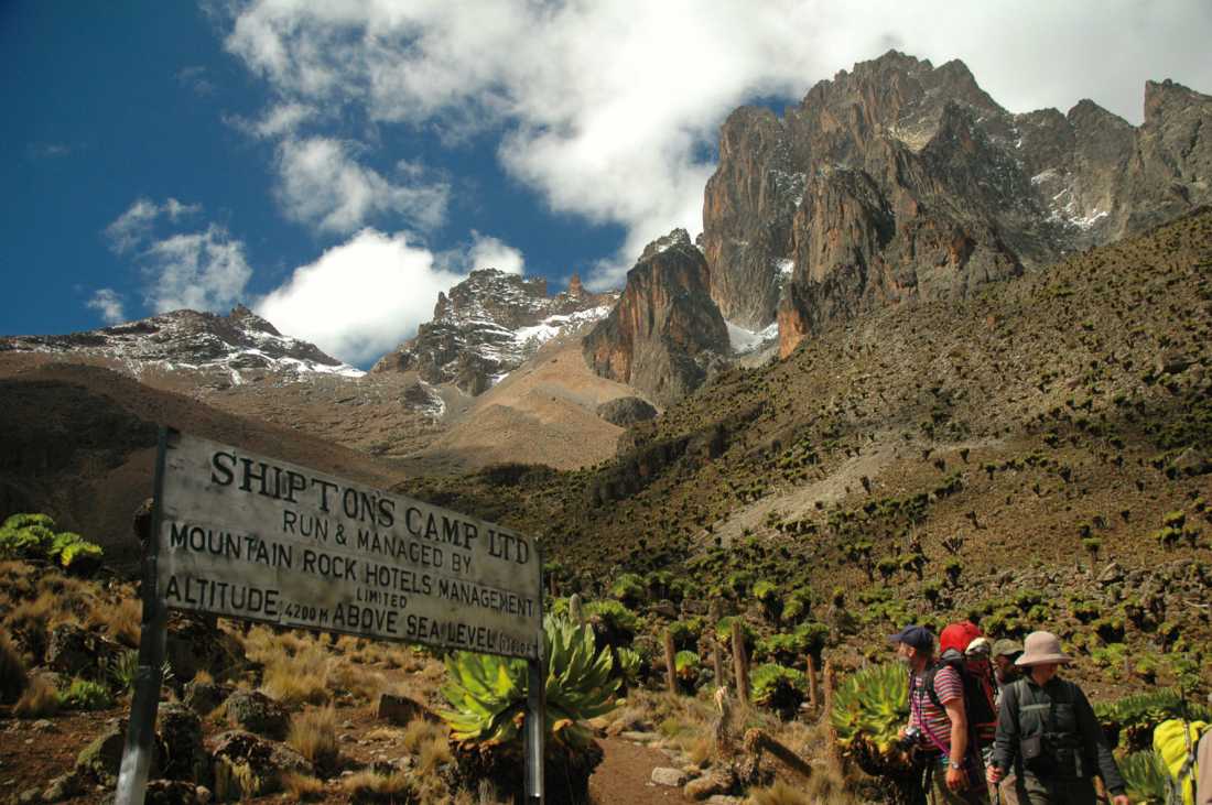 Follow Shipton's route to the summit of Mount Kenya |  Sue Badyari