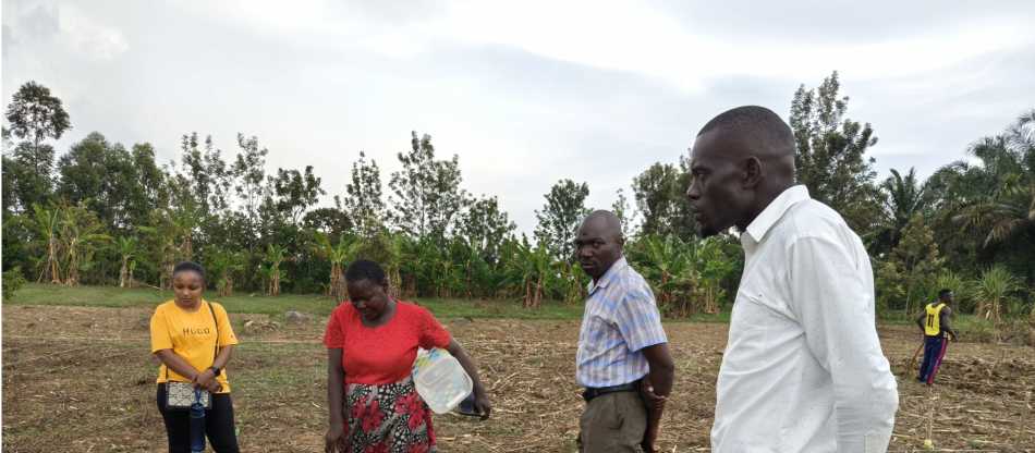 Team at the Climate Hub looking at thoughtful innovations | Chris Ouma