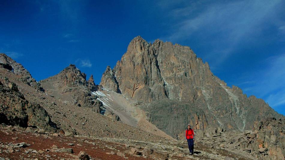 Trekker descends Mt Kenya | Sue Badyari