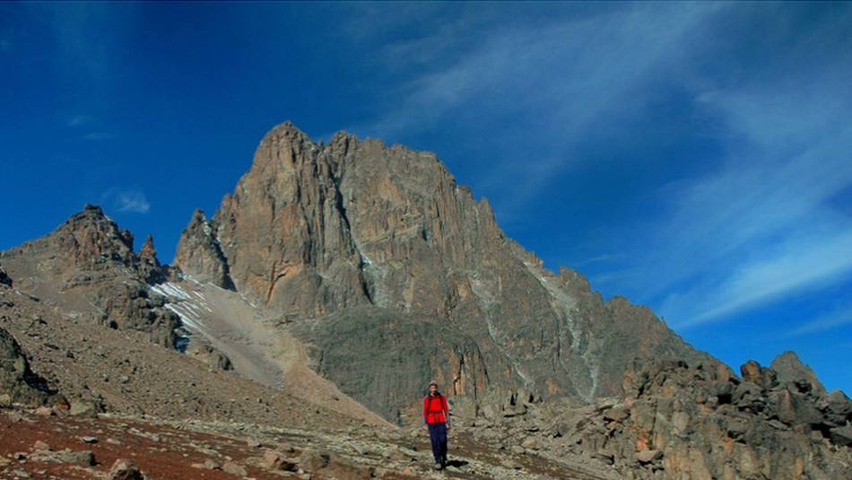 Trekker descends Mt Kenya | Sue Badyari