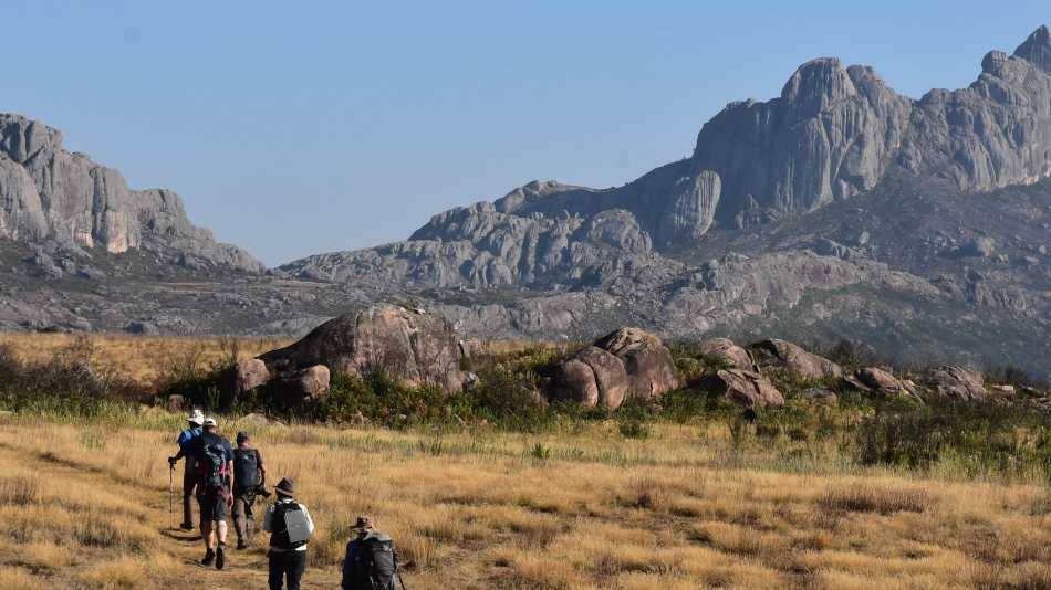 Hiking in the Andringitra National Park