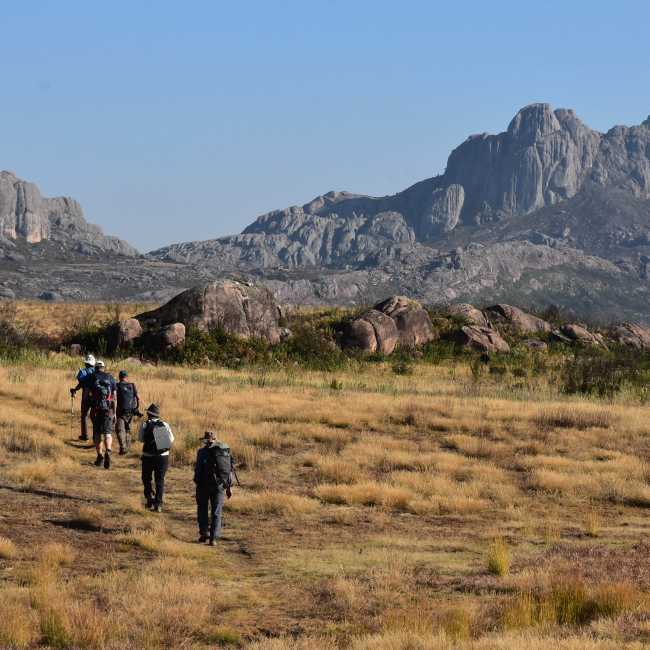 Hiking in the Andringitra National Park