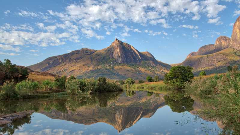 Discover the dramatic granite peaks and mountain scenery of Andringitra National Park.
