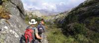 Rocky trail trekking though Andringitra, Madagascar | Gesine Cheung