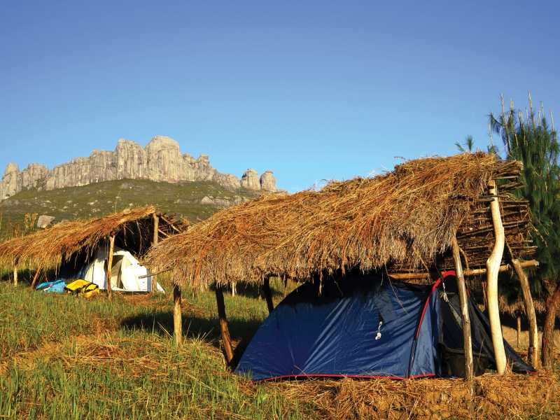 Campsite setup at Andringitra | Gesine Cheung