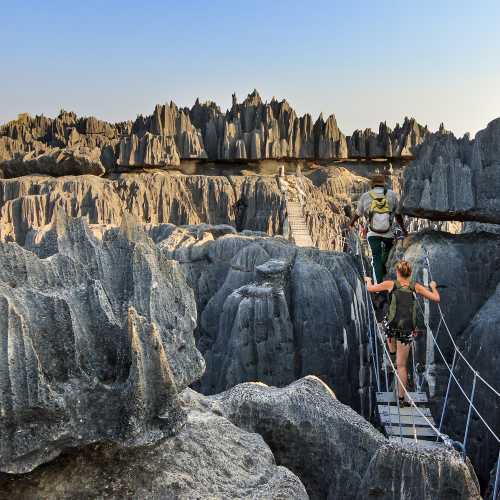 Exploring the unique limestone landscape at Madagascar's Tsingy de Bemaraha