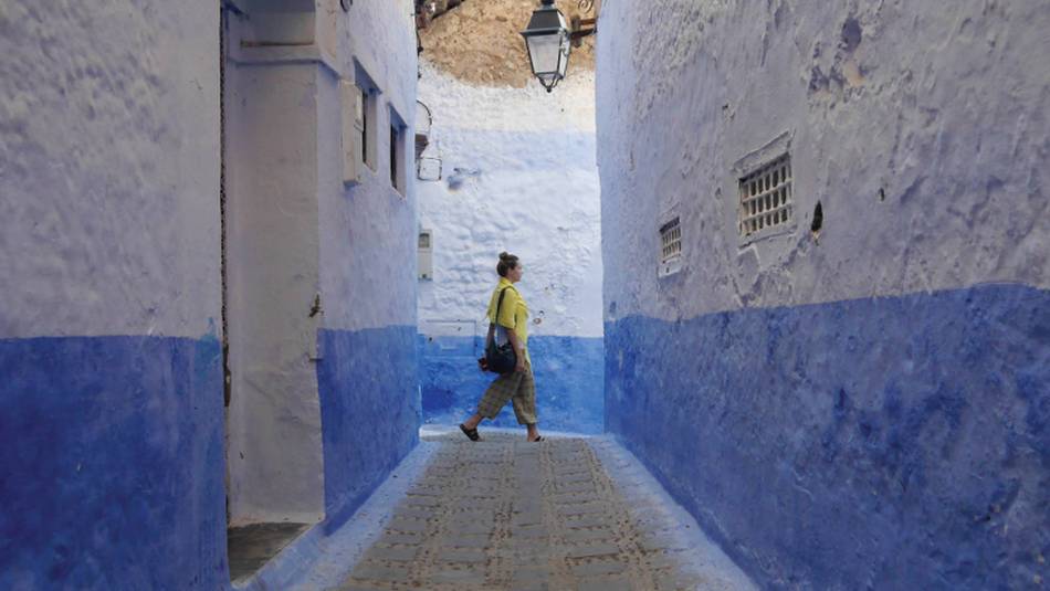 Narrow streets of Chefchaouen | Charles Duncombe