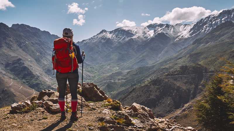 Trek through the rugged beauty of the Atlas Mountains