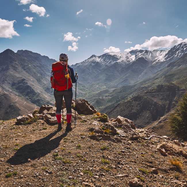 Trek through the rugged beauty of the Atlas Mountains