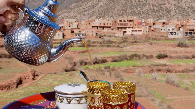 Savour mint tea on the way to Morocco’s charming mountain villages