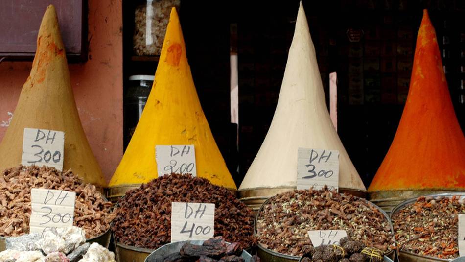 Spice market in Morocco | Sue Badyari