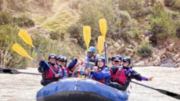 Rafting on the Ahhansel River, Morocco
