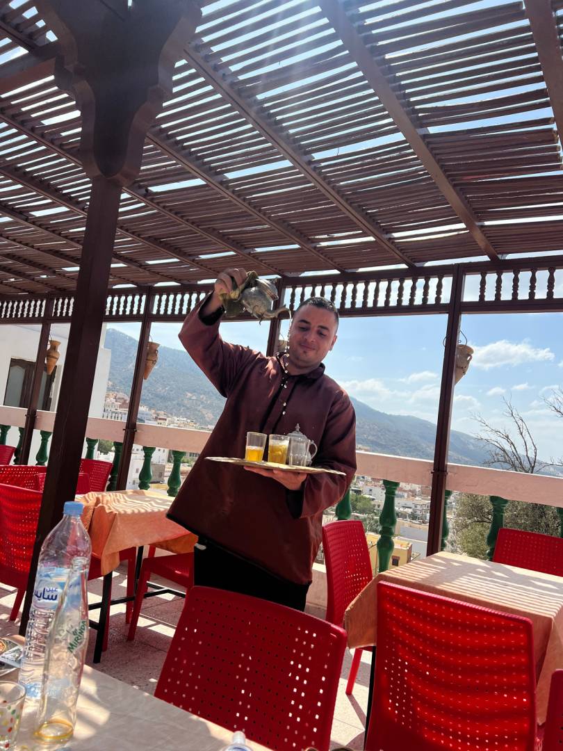 This is how you pour tea in Morocco |  <i>Jac Lofts</i>