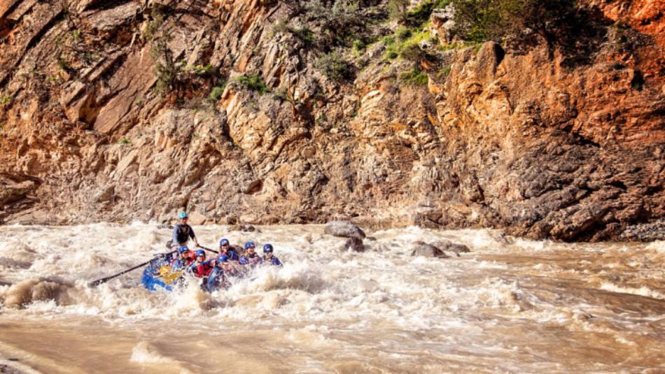 Exhilarating whitewater rafting in Morocco