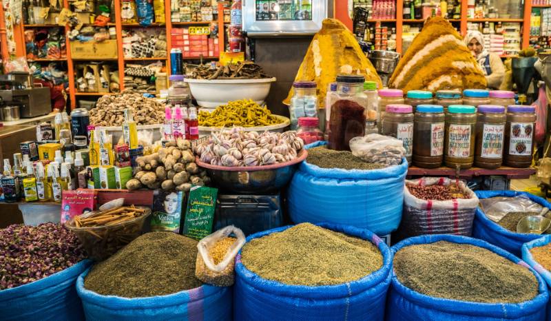 Wander through the colourful local markets in Morocco's charismatic cities |  <i>James Griesedieck</i>“></p>



<p>Wander through the colourful local markets in Morocco’s charismatic cities | <em>James Griesedieck</em></p>



<h2 class=