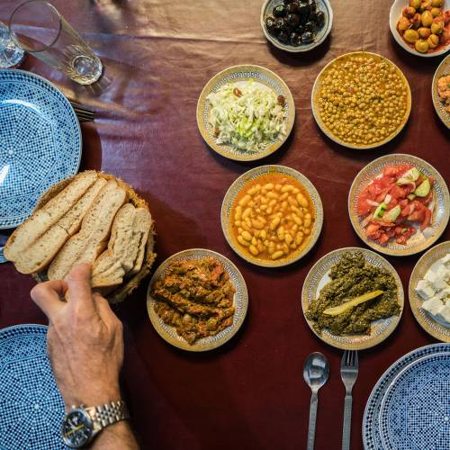 Enjoy tasty local dishes on our Moroccan adventures