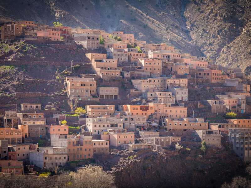 Berber village in Morocco's High Atlas mountains | James Griesedieck