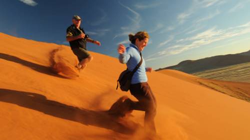Sossusvlei is an area of enormous sand dunes | Andrew Thomasson