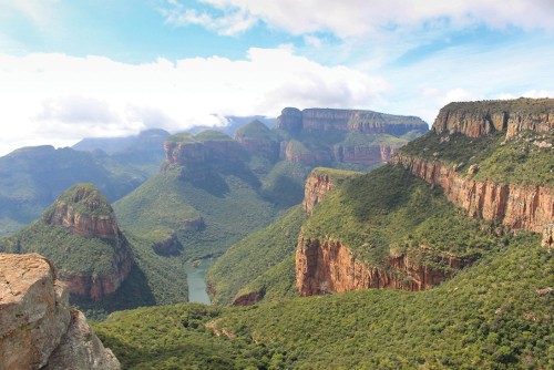 The beautiful Blyde River Canyon in South Africa