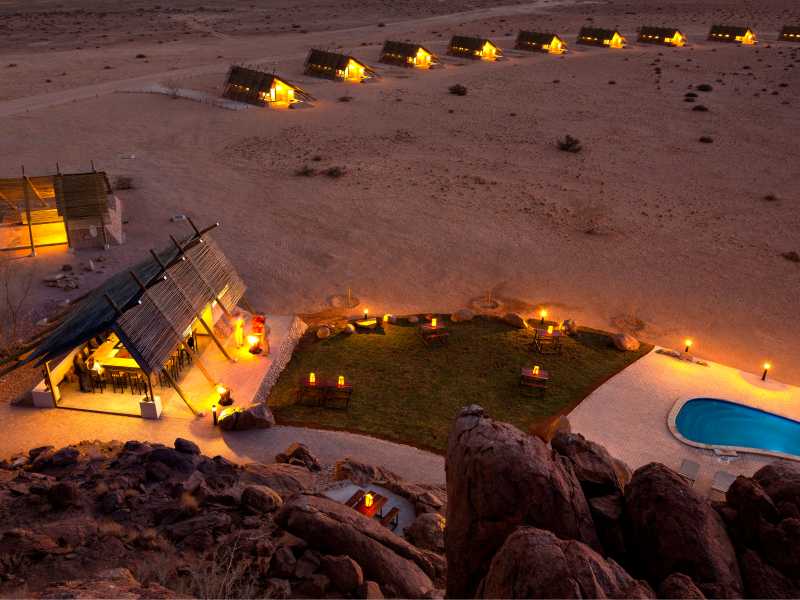 Desert Quiver Camp - Modern desert accommodation near Sossusvlei, providing a comfortable base for exploring the iconic dunes and surrounding Namib Desert landscapes