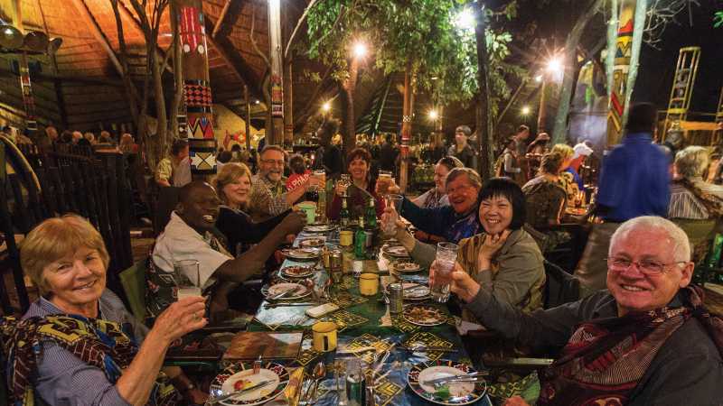 Last meal before the end of the trip | Peter Walton