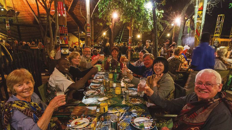 Last meal before the end of the trip | Peter Walton