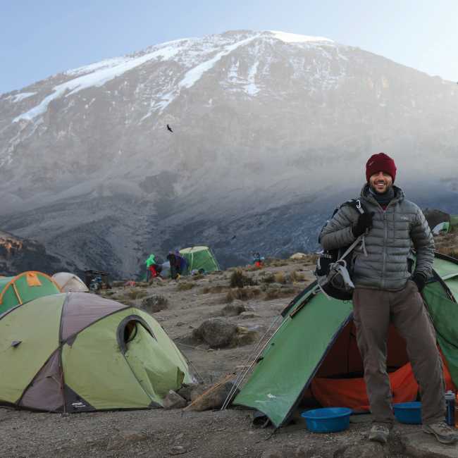 Setup at the Karanga Campsite | Kyle Super