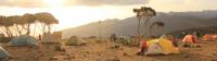 Camp set up on Kilimanjaro -  Photo: Charles Duncombe
