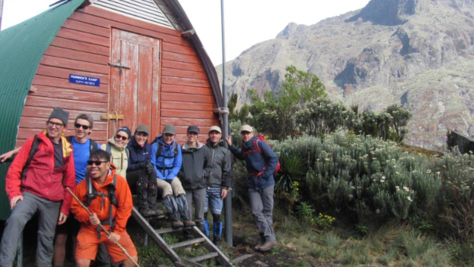 Hunwick's Camp hut, Rwenzoris, Uganda