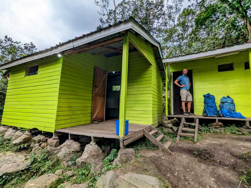 Sine Camp hut accommodation